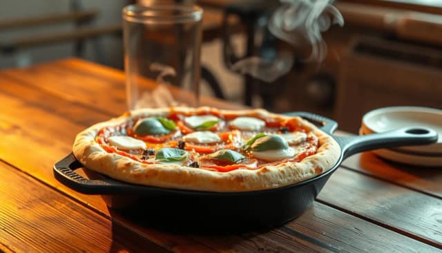 Jak odgrzać pizzę na patelni, by była chrupiąca i smaczna Jak odgrzać pizzę na patelni, by była chrupiąca i smaczna